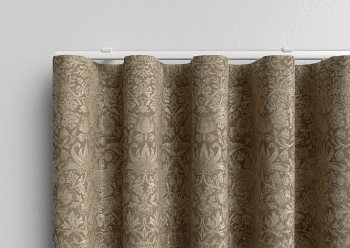 William Morris Strawberry Thief, Woven Walnut - Made to Measure Curtains - Image 13